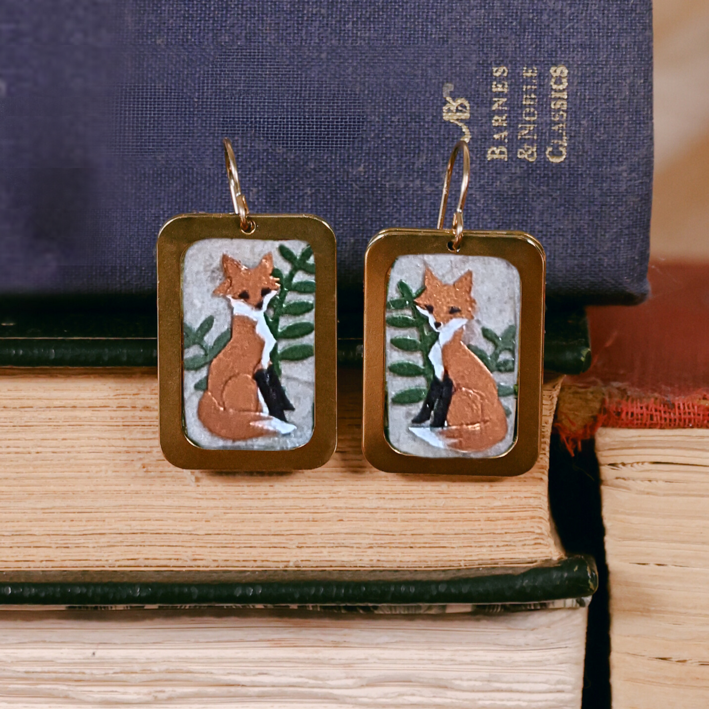 Cut-Paper Earrings (Standard Style)