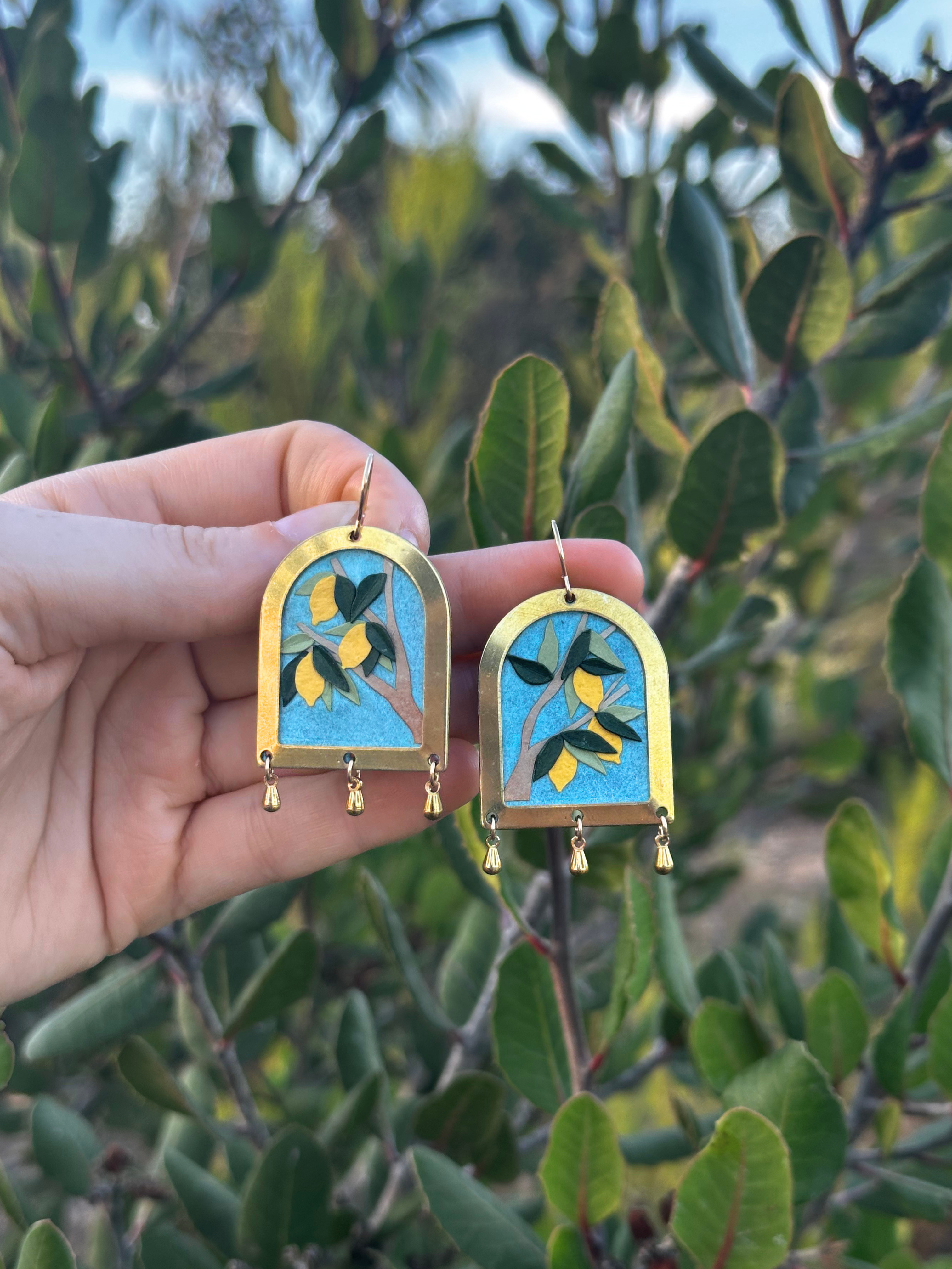 Lemon Tree Floral No.1