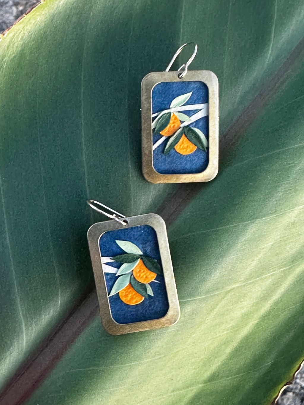 Orange Tree Floral No.2